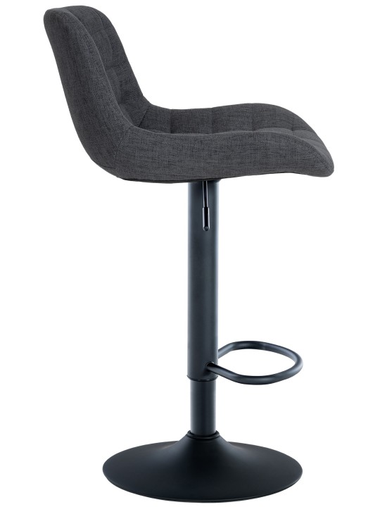 Bárszék Tover szövet, fekete