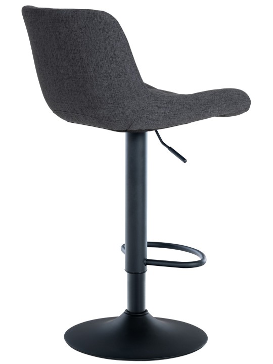 Bárszék Tover szövet, fekete