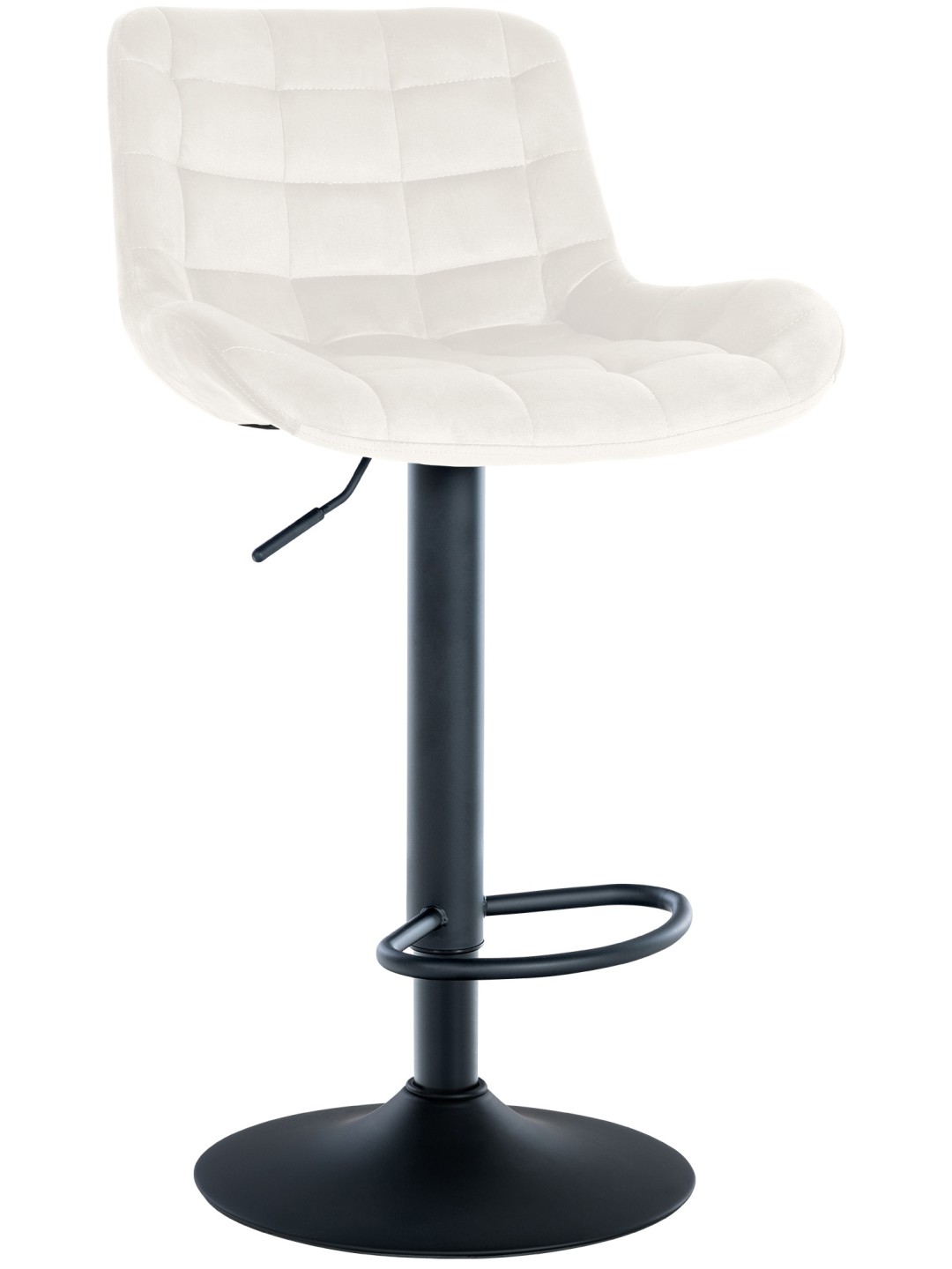 Bárszék Tover bársony, krém