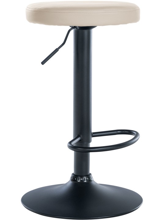 Ponte műbőr bárszék, krém