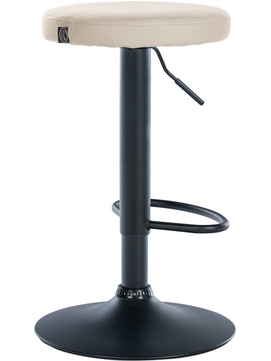 Ponte műbőr bárszék, krém