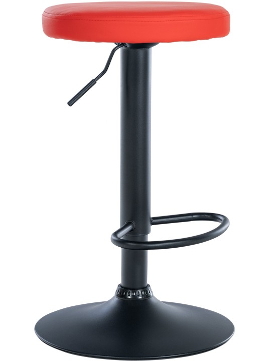 Ponte műbőr bárszék, piros