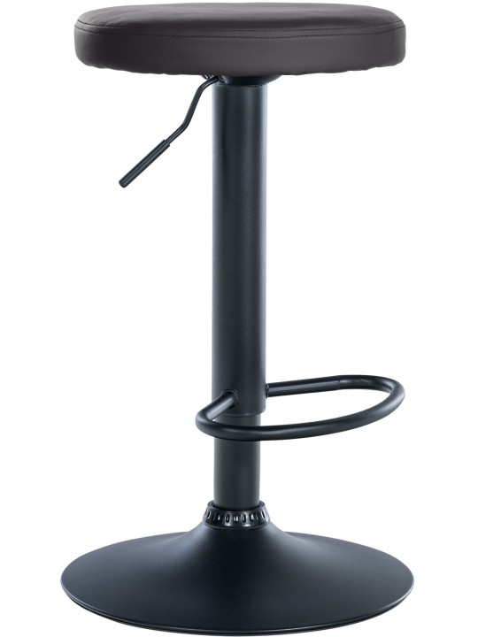 Ponte műbőr bárszék, fekete Ponte műbőr bárszék, fekete