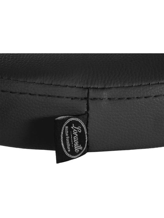 Ponte műbőr bárszék, fekete Ponte műbőr bárszék, fekete