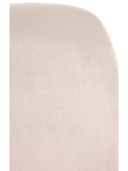 Victoria bársony étkezőszék, krém