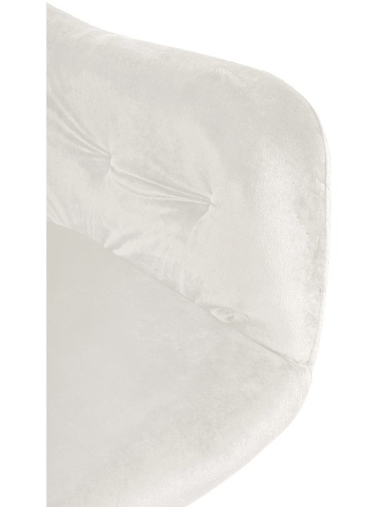 Stanley bársony étkezőszék, krém Stanley bársony étkezőszék, krém