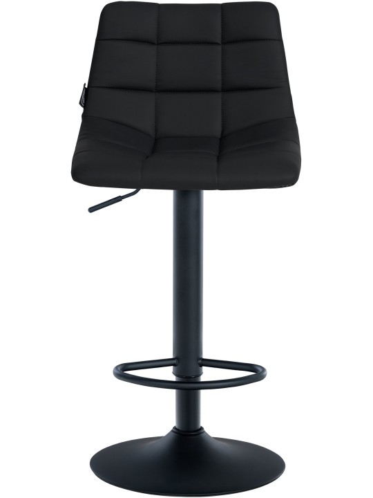 2 db-os bárszék Jerry műbőr készlet, fekete