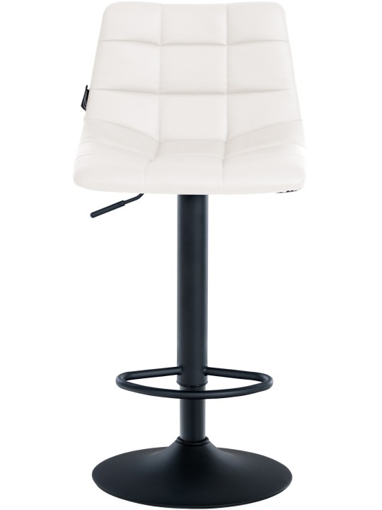 2 db-os bárszék Jerry műbőr készlet, fehér