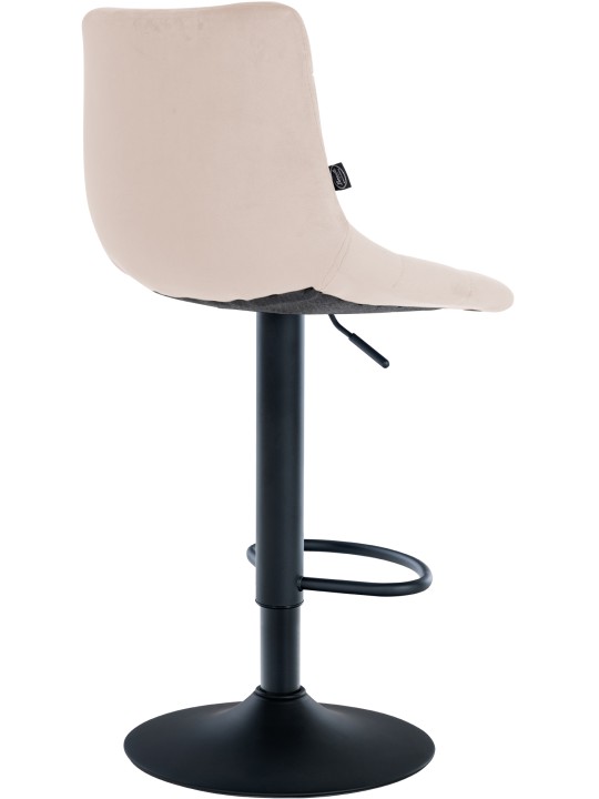 2 db-os bárszék Jerry bársony készlet, bézs