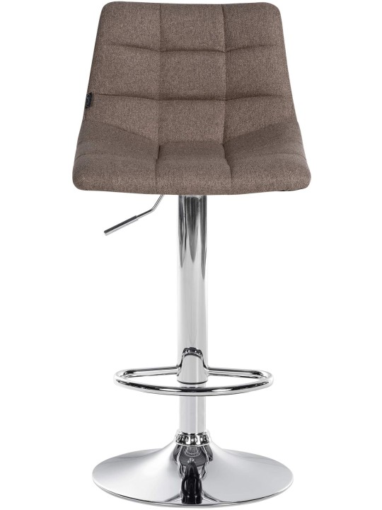 2 db bárszék készlet Jerry króm szövetből, taupe 2 db bárszék készlet Jerry króm szövetből, taupe