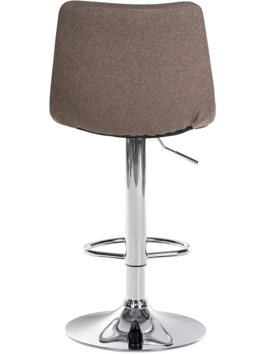 2 db bárszék készlet Jerry króm szövetből, taupe 2 db bárszék készlet Jerry króm szövetből, taupe