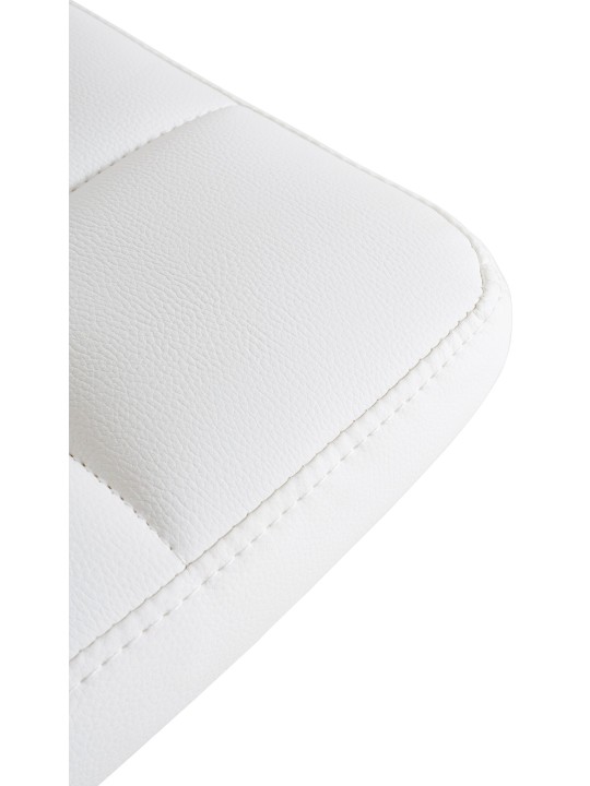 Bárszék Feni műbőr, fehér