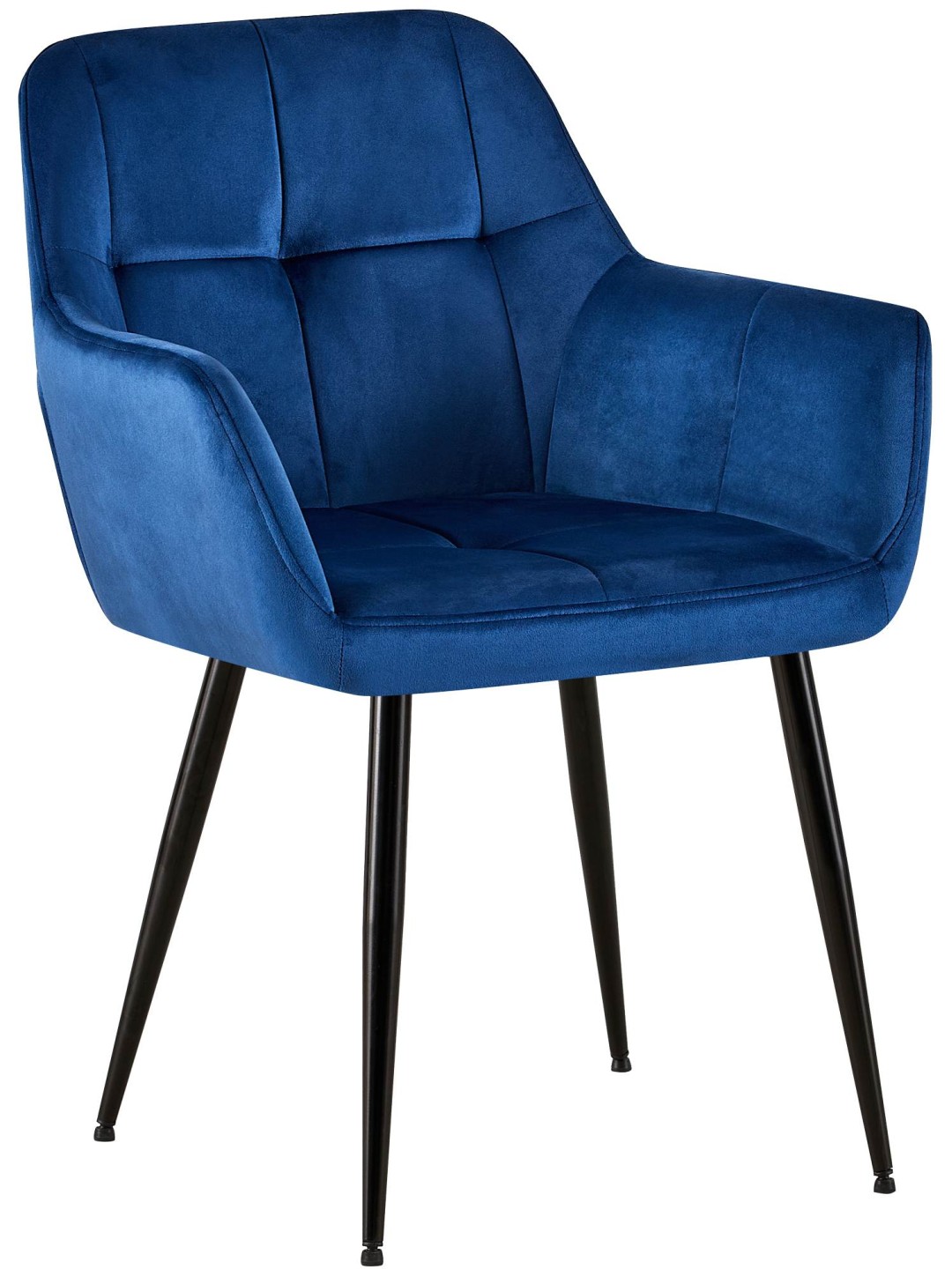 Emia bársony látogatói szék, kék