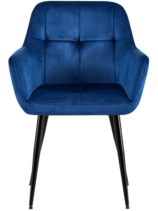 Emia bársony látogatói szék, kék