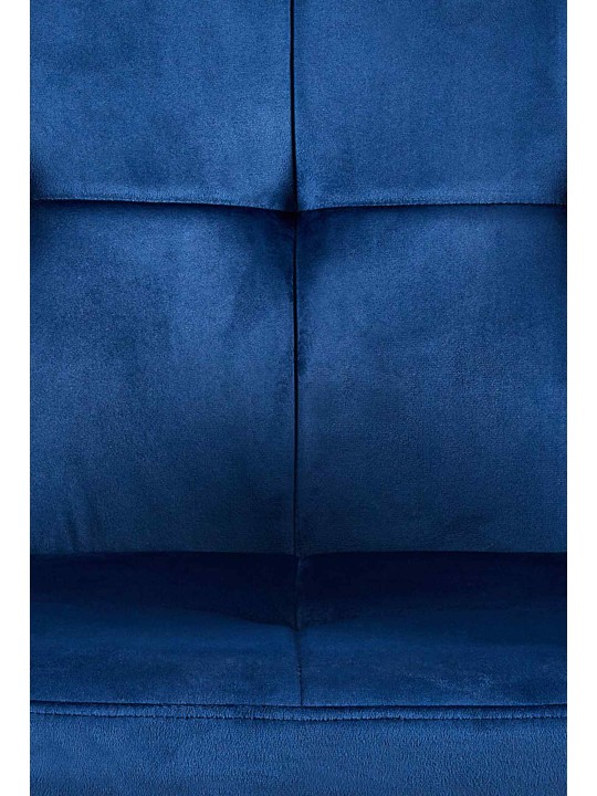 Emia bársony látogatói szék, kék