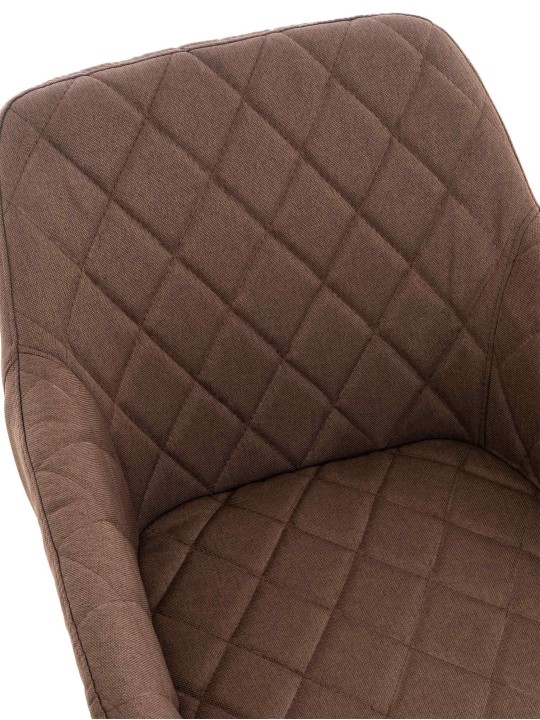 Shila szövet étkezőszék, barna