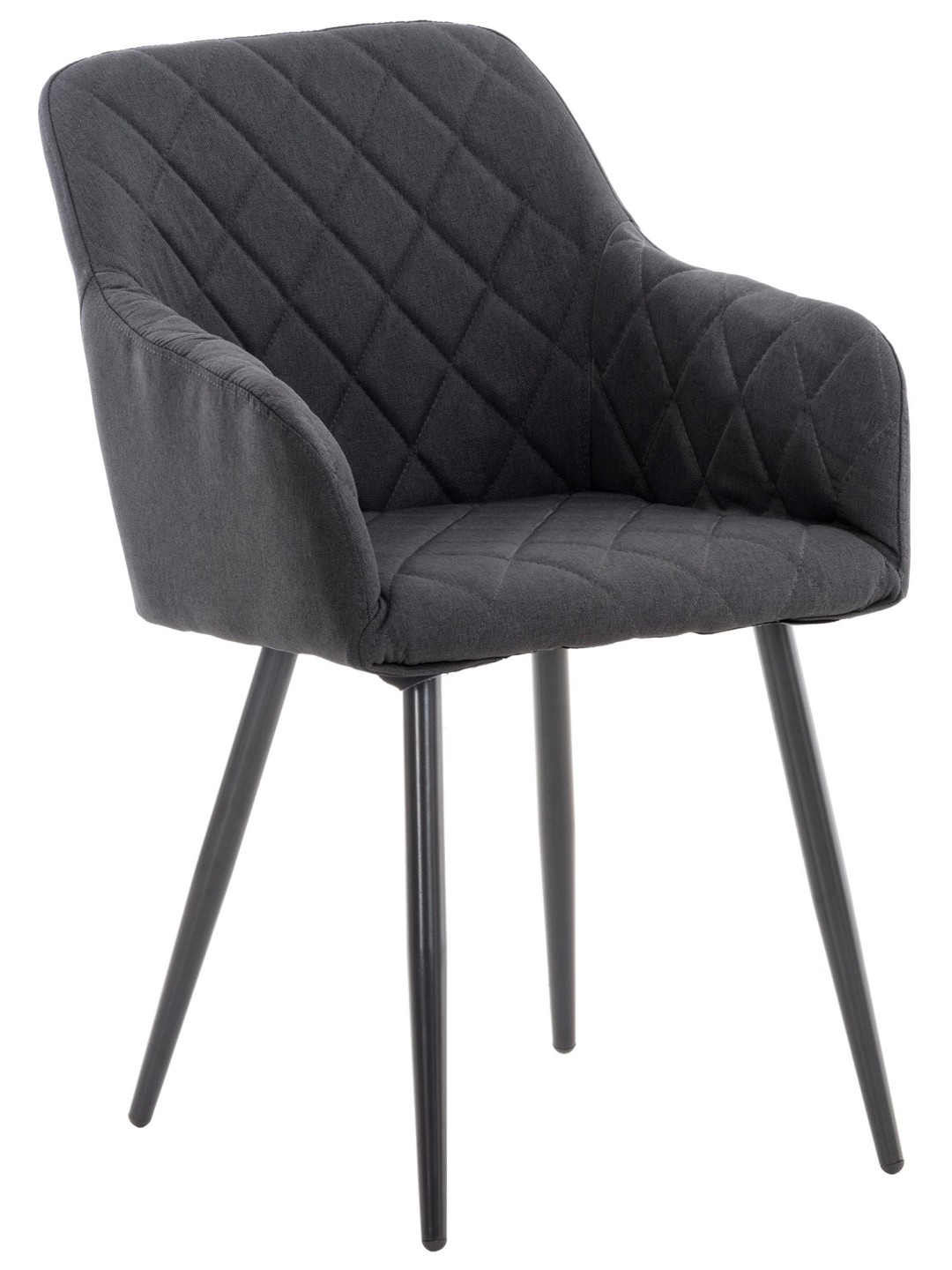 Shila szövet étkezőszék, fekete