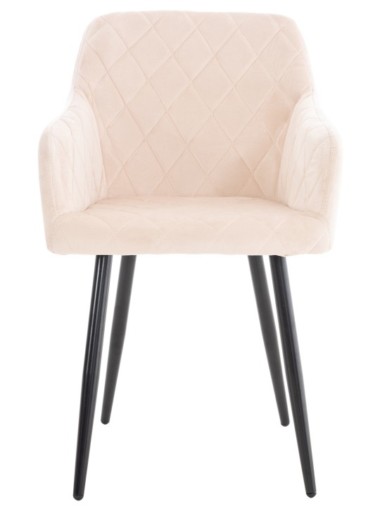 Shila bársony étkezőszék, bézs