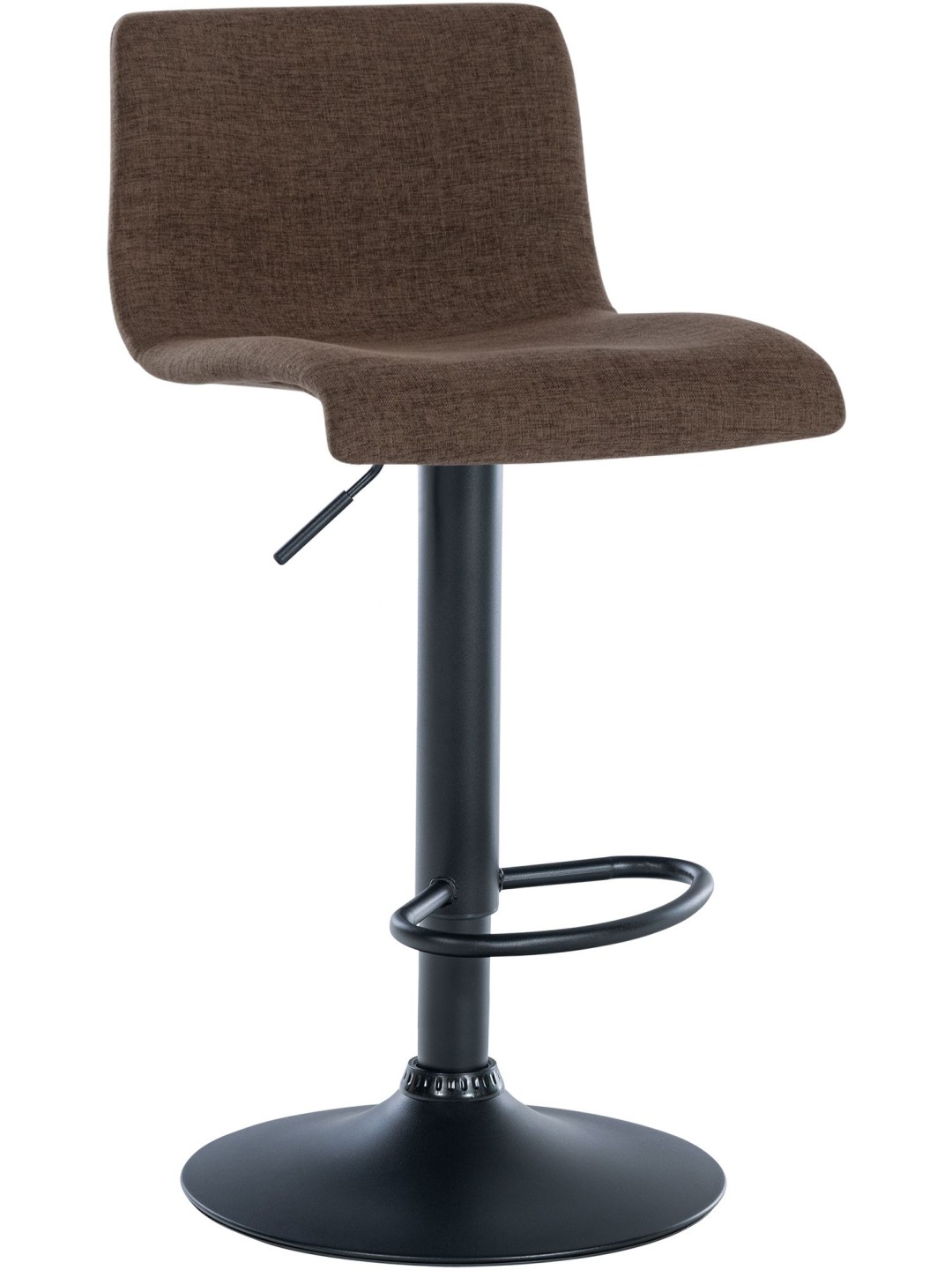 Bárszék Branford szövet, barna