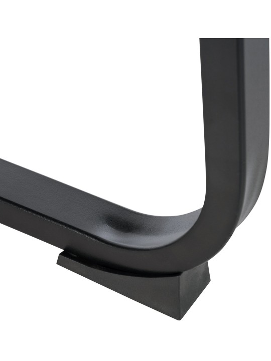 XL látogatói szék Anubis szövet, fekete/fekete