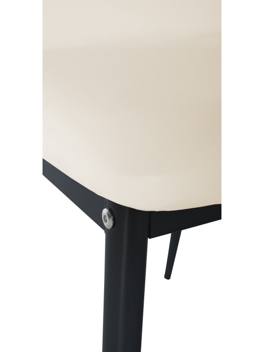 Savino műbőr étkezőszék, krém Savino műbőr étkezőszék, krém