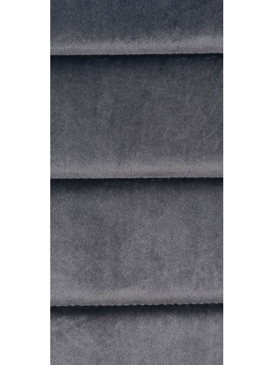 6db Mayfair bársony étkezőszék szett, szürke