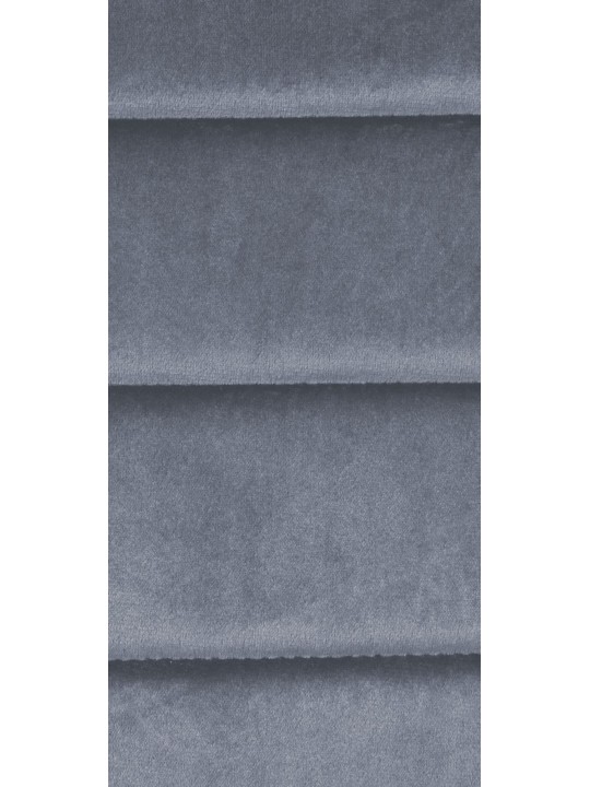 6db Mayfair bársony étkezőszék szett, világosszürke