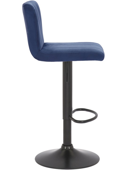 Bárszék Jamie bársony, kék