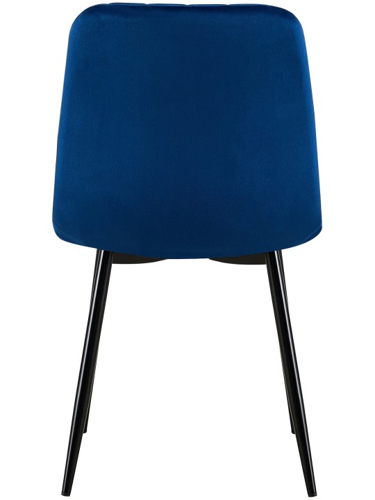 Dijon bársony szék, kék