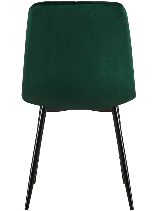 Dijon bársony szék, zöld