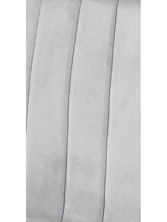 Dijon bársony szék, szürke