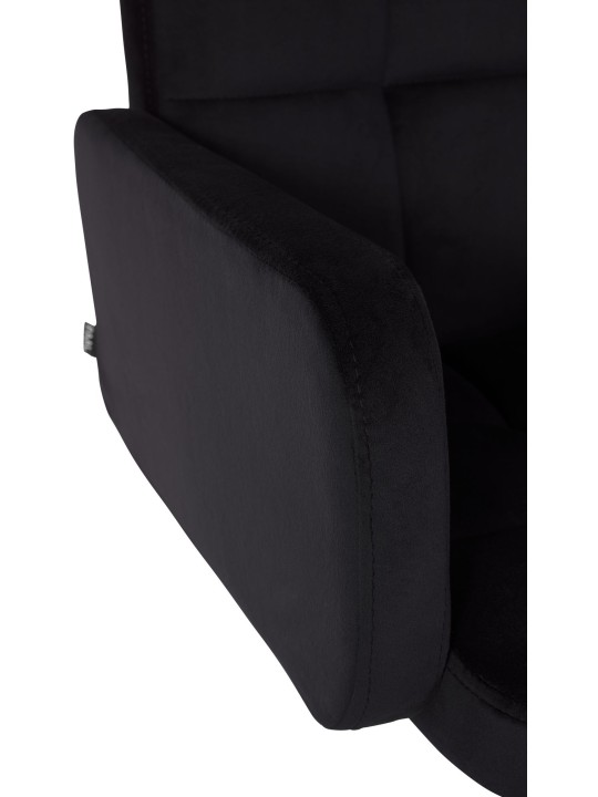 Bárszék Los Angeles bársony, fekete
