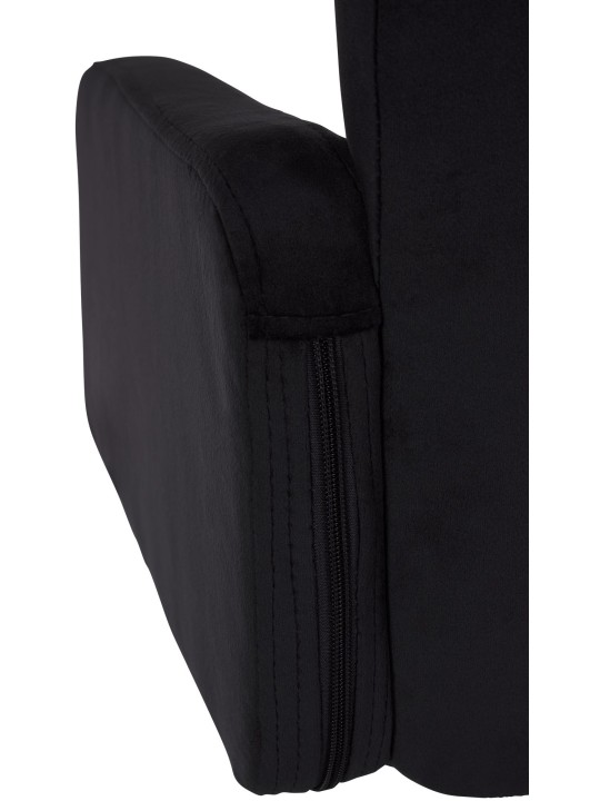 Bárszék Los Angeles bársony, fekete