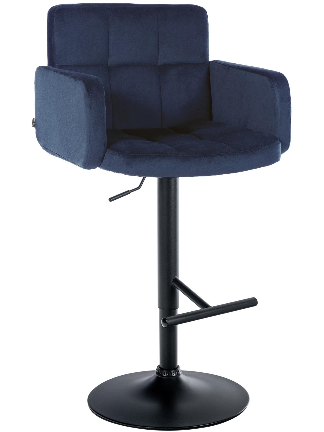 Bárszék Los Angeles bársony, kék