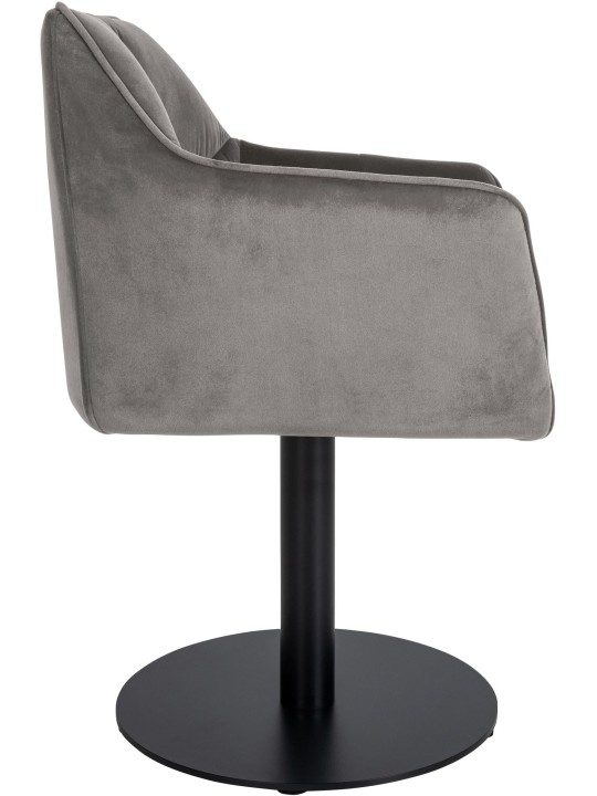 Nyugágy Damaso bársony, szürke