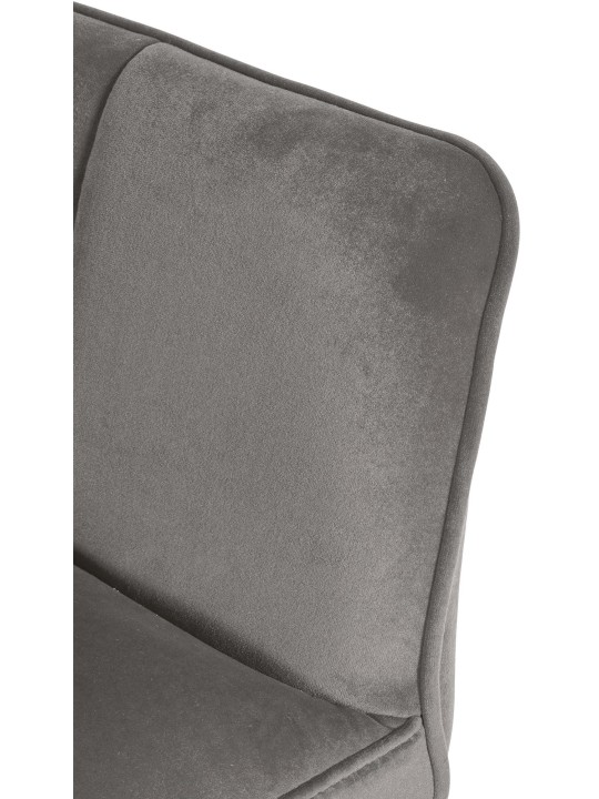 Nyugágy Damaso bársony, szürke