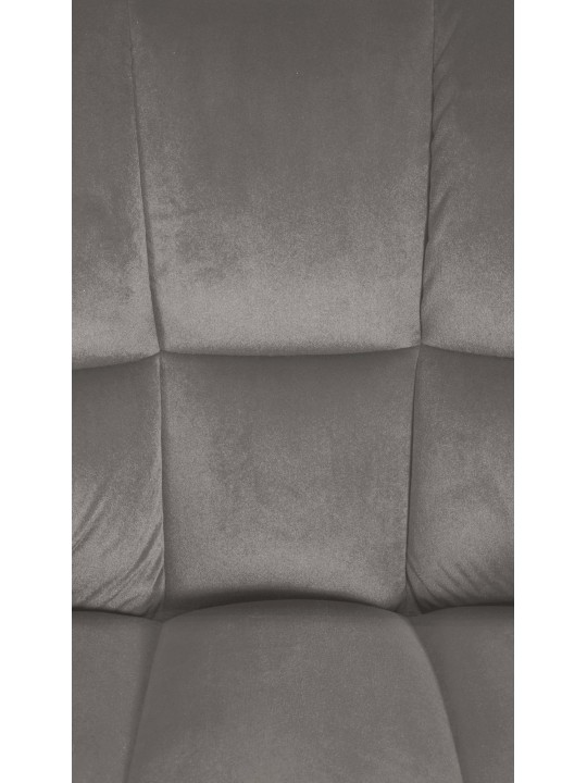 Nyugágy Damaso bársony, szürke