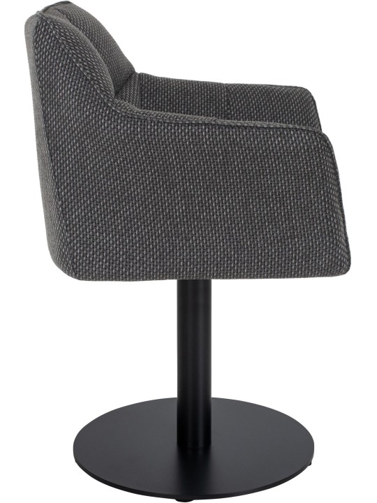 Nyugágy Damaso szövet, titánszürke