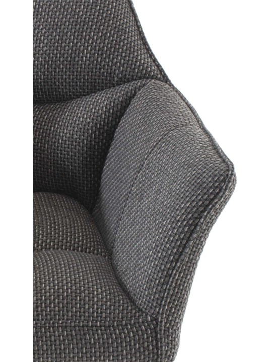 Nyugágy Damaso szövet, titánszürke