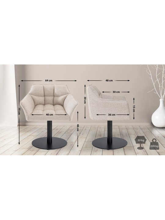 Nyugágy Damaso szövet, elefántcsont