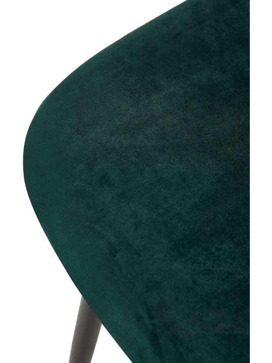 Giverny bársony szék, zöld