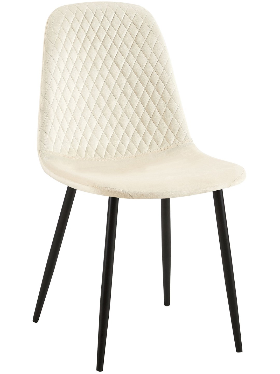 Giverny bársony szék, krém