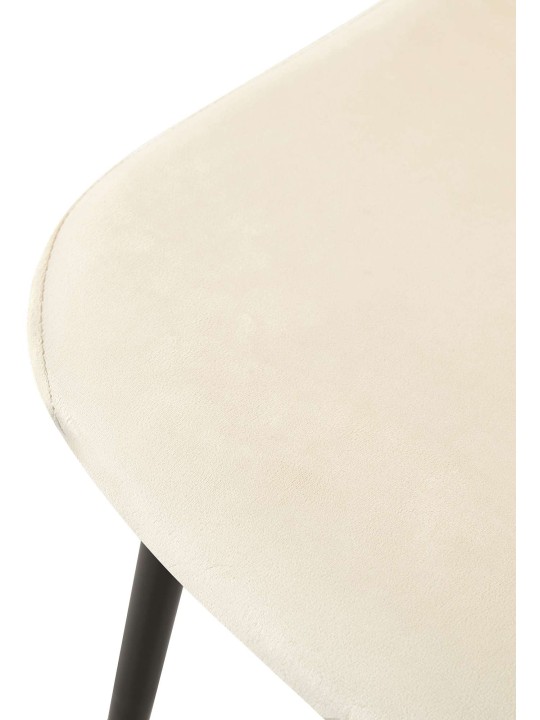 Giverny bársony szék, krém