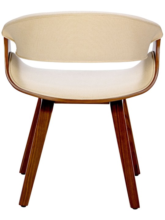 Foley szövet étkezőszék, dió/krém