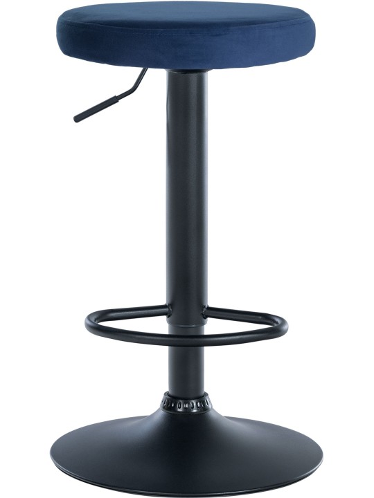 2 db bárszék szett Ponte velvet, kék