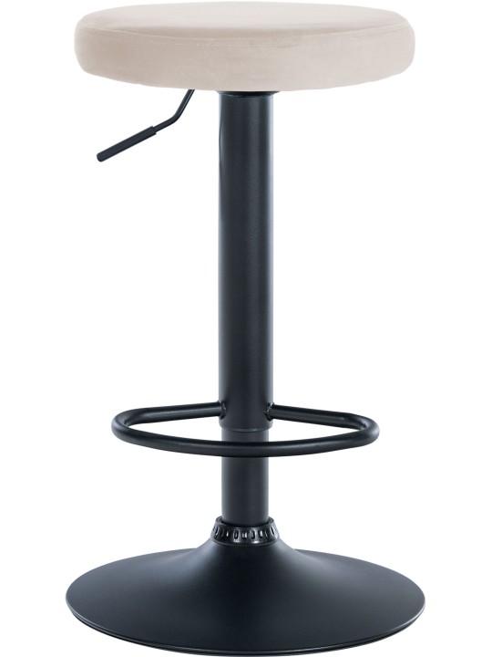 2 db bárszék szett Ponte velvet, krém