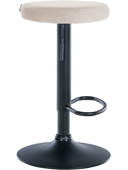 2 db bárszék szett Ponte velvet, krém