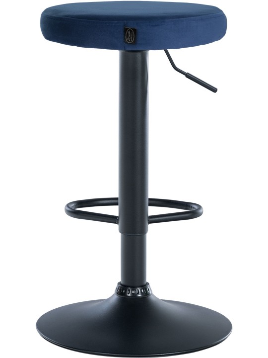 2 db bárszék szett Ponte velvet, kék