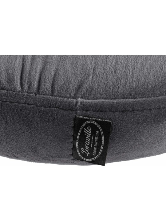 2 db bárszék szett Ponte velvet, sötétszürke