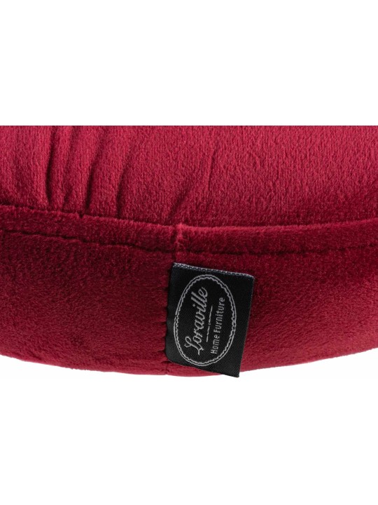 2 db bárszék szett Ponte velvet, piros